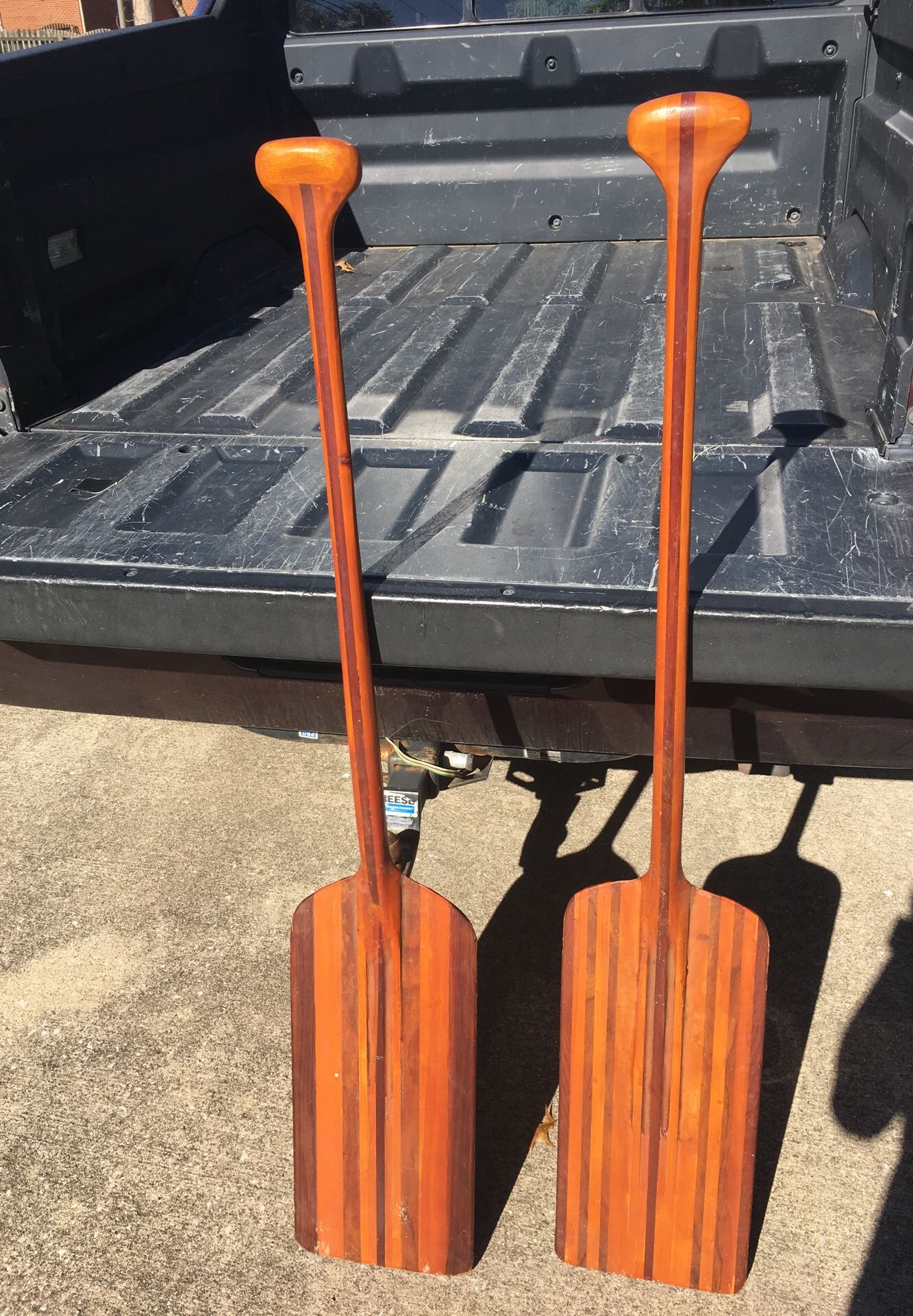 Bent Shaft “racing” canoe paddles