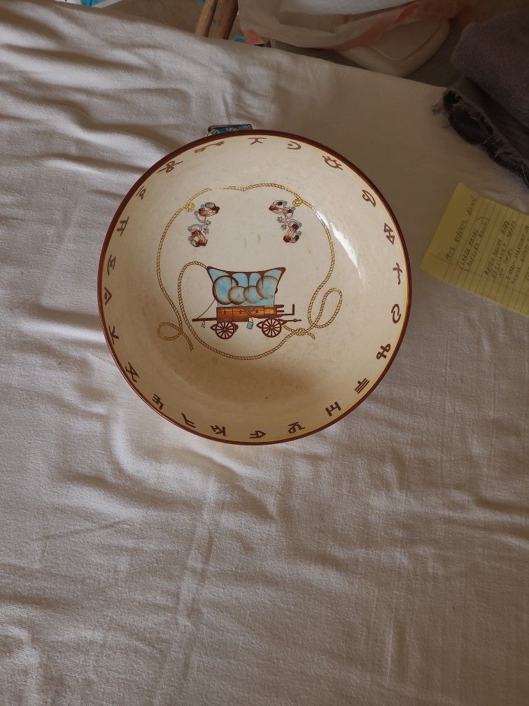 Fred Roberts Large Bowl