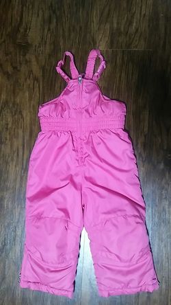 Cute toddler girl ski pants