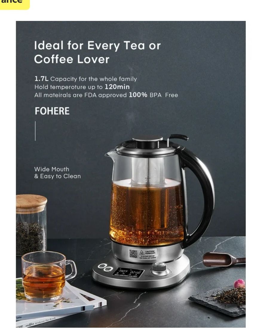 Electric Glass Kettle