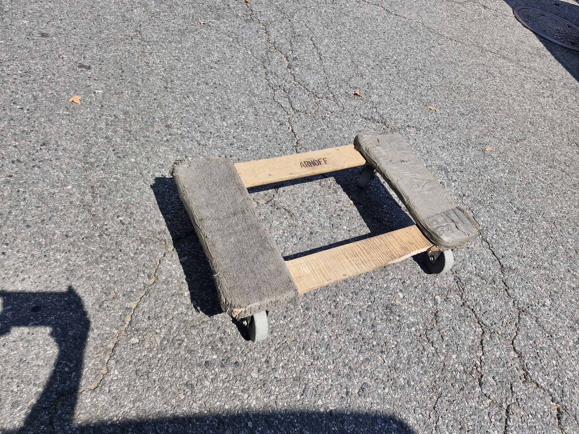 Commercial big wheels dollie