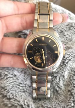 Men s Harris stainless steel military friendly sapphire crystal