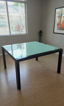 MOVING SALE!! Modern  Dining Table 60" x 60"  - Like New