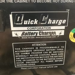 Quick Charge Battery Charger