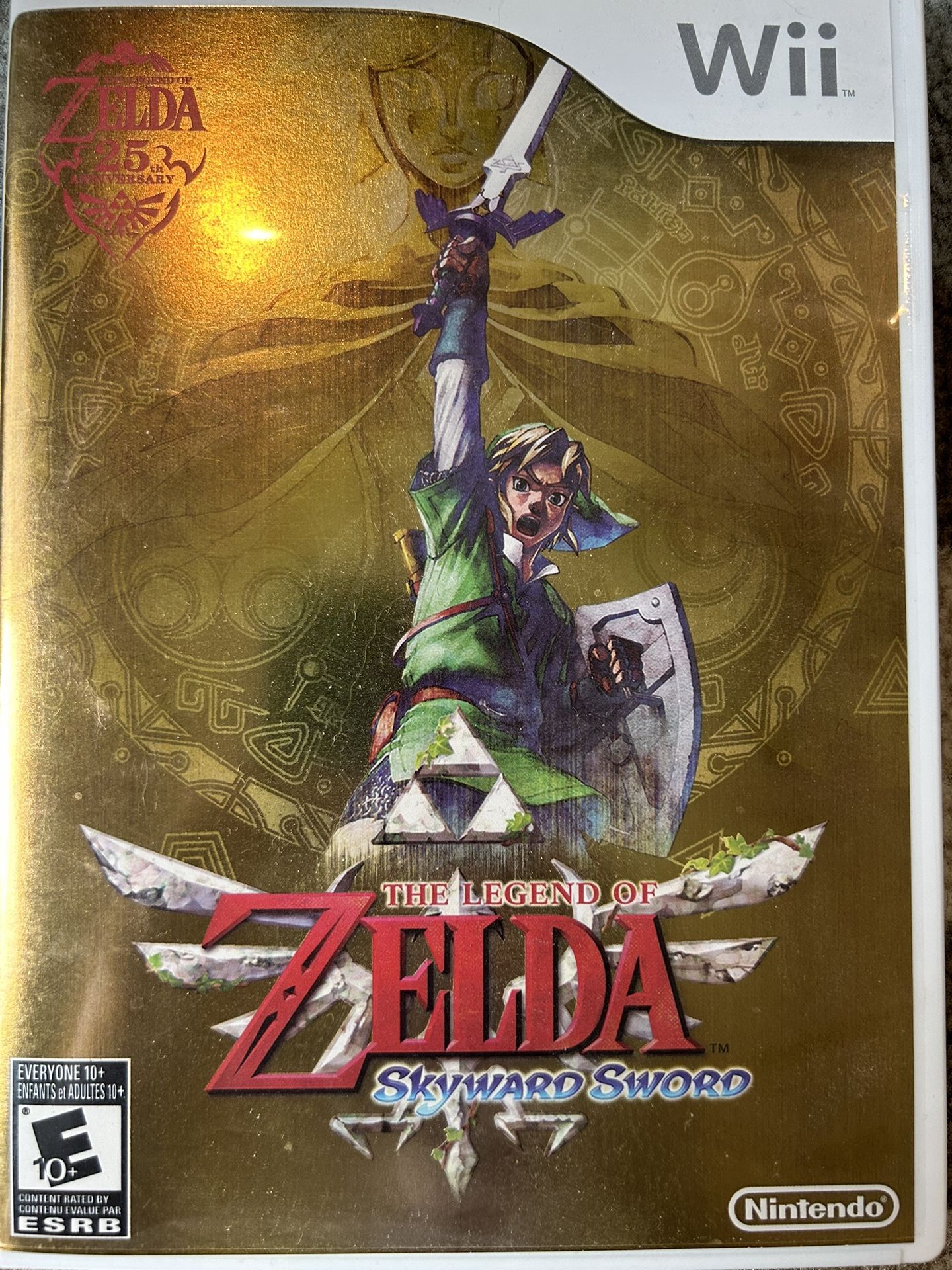 The Legend of Zelda: Skyward Sword (Wii) (25th anniversary edition)