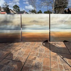 3 Paintings Horizon Arkwork