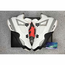 Jordan 4 White Cement 6.5 Youth