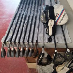 Complete Set Of Great Starter Clubs With Bag