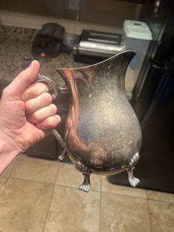 Leonard Silver plated pitcher