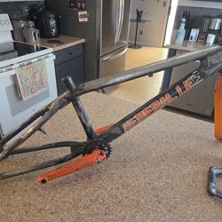 Vintage Old Mid School 1998 DK General Lee BMX Frame Fork 