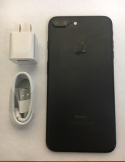Matte Black-iPhone 7 Plus 128GB Factory Unlocked