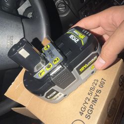 Ryobi ONE+ 18V Lithium 6Ah High Performance Battery New $75