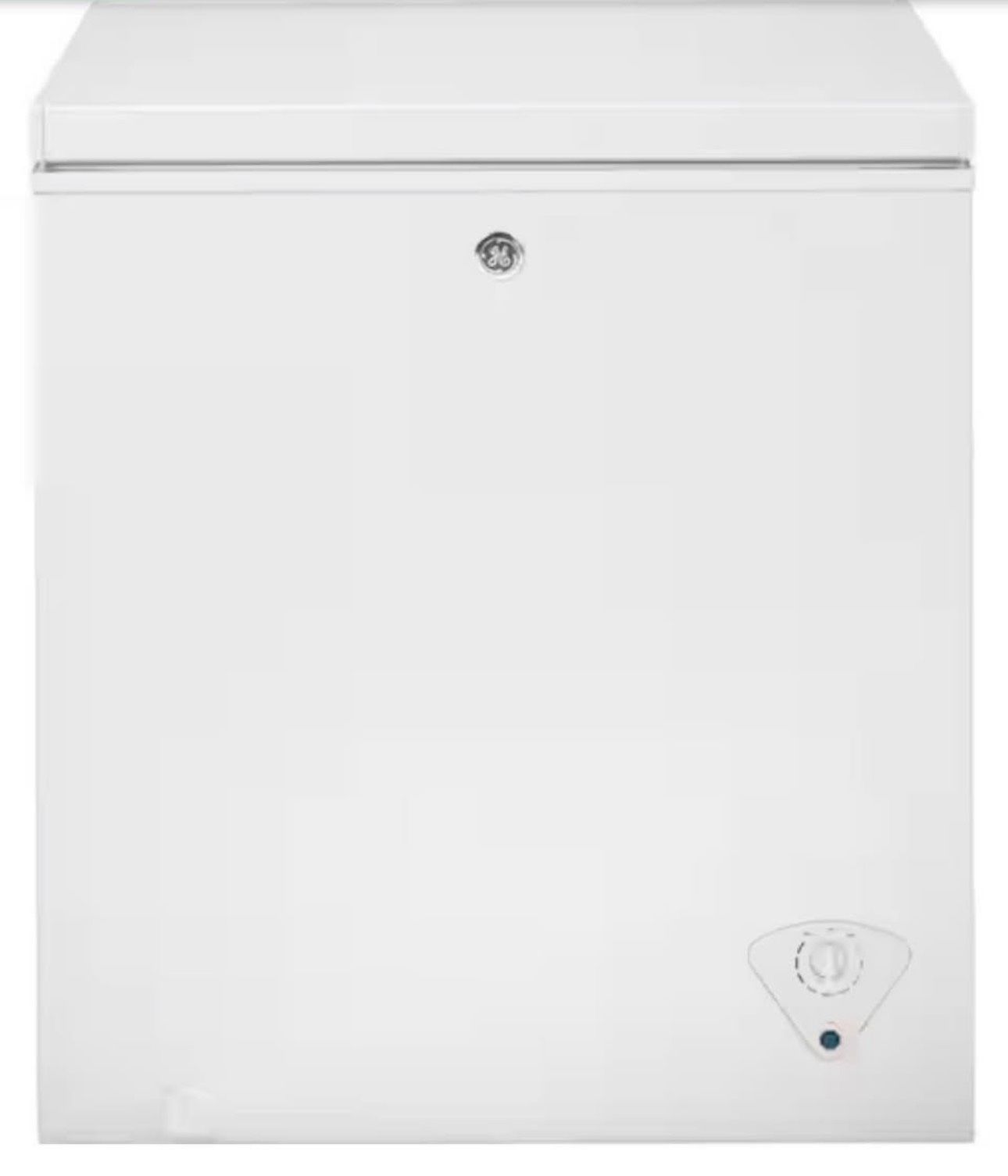 GE Garage Ready 5.1 cu. ft. Manual Defrost Chest Freezer in White