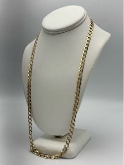 14k Curb style chain