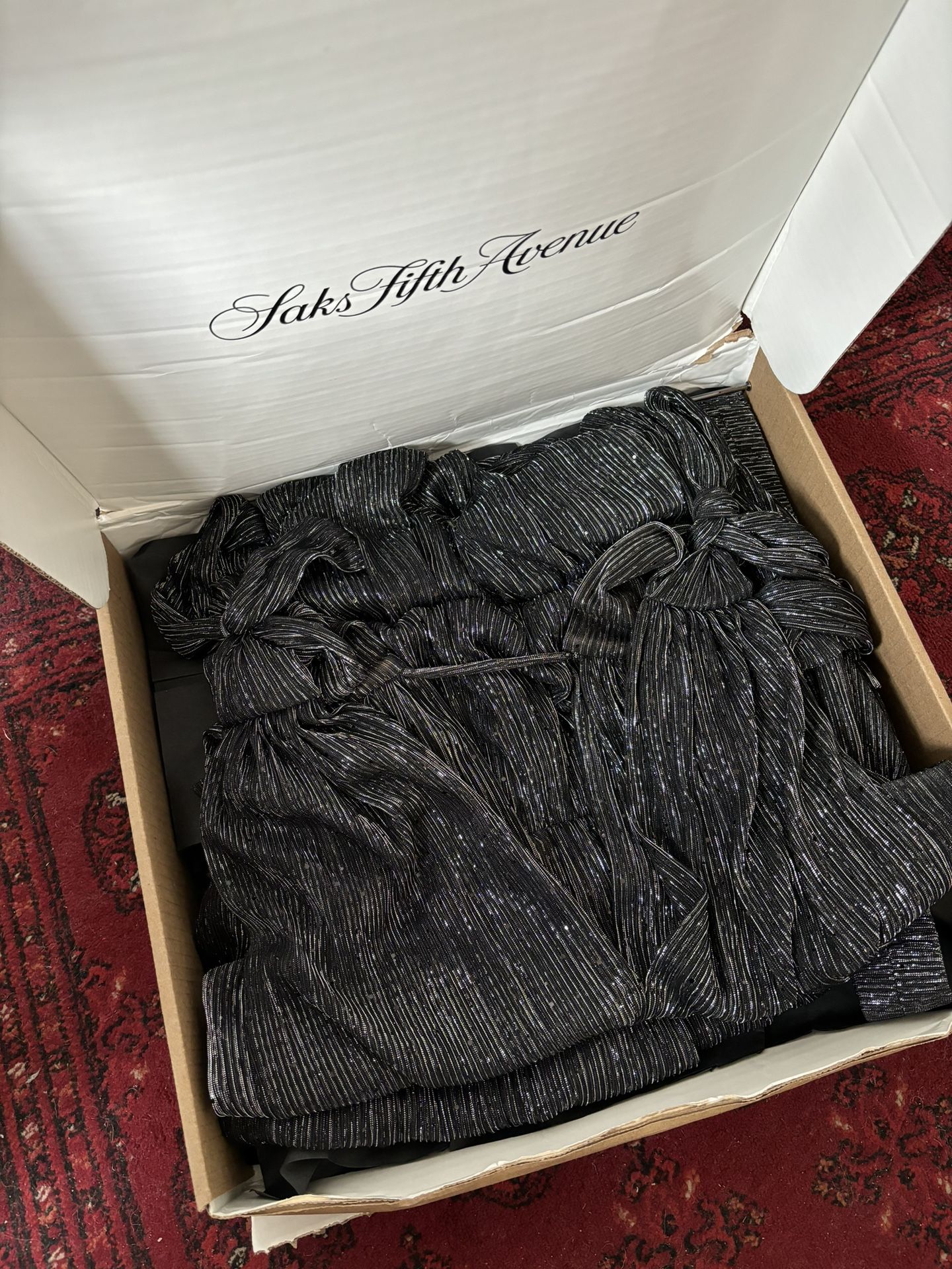 Sabina Musayev Metallic Dress