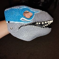 Latex Vetociraptor Jurassic Park Dinosaur Mask Brand New Never Used 