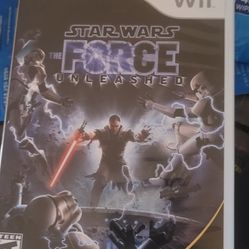 Wi Game Star Wars Force Unleashed 