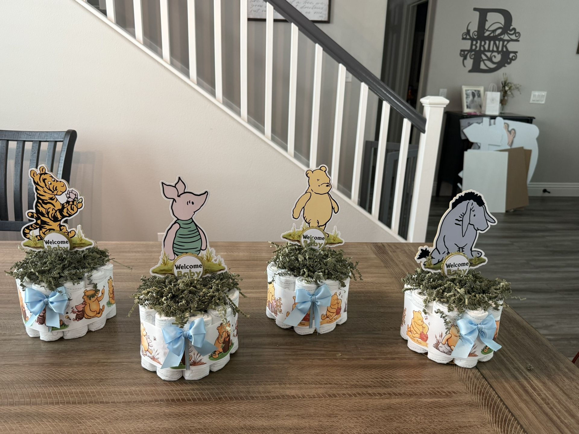 Winnie the Pooh Table Center Pieces