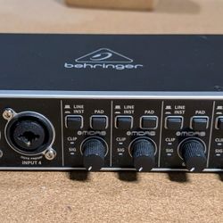 Behringer UMC404HD USB Audio/MIDI Interface 