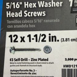 5/16 Hex Washer Head Screw
