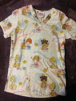 SCRUB TOP PRECIOUS MOMENTS