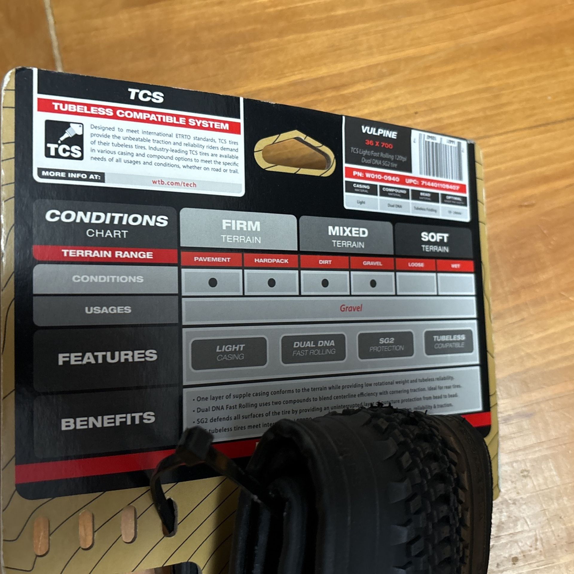 Vulpine WTB Bike Tire