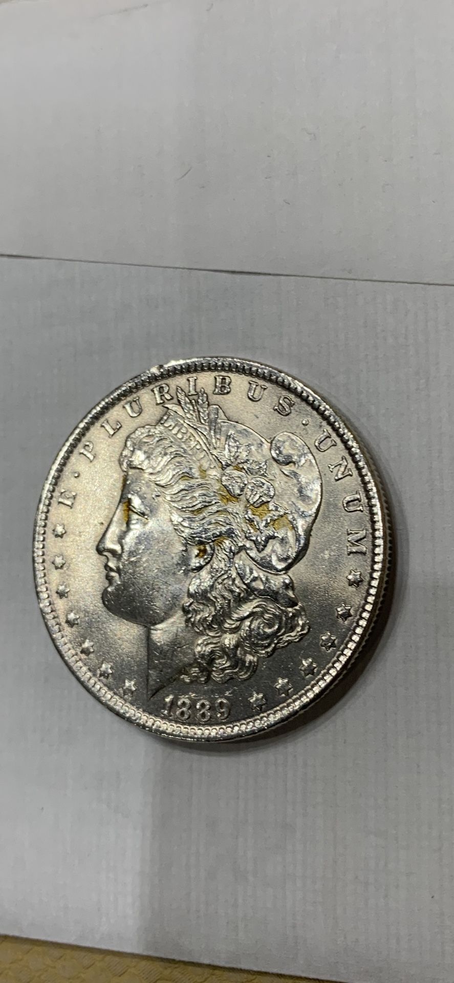 1889 P Morgan Silver Dollar 