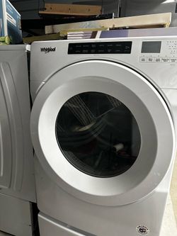 Whirlpool dryer and washer