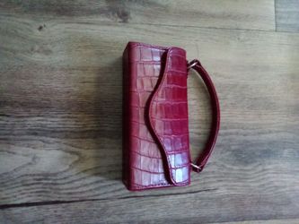 Rubi red mini purse