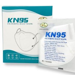 Mascarillas Kn 95 Color Blanca