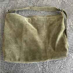 ASOS green Suede Bag