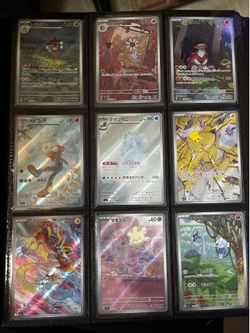 Japanese Pokémon Cards (different sets)