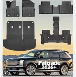 Hyundai palisade all weather floor mats