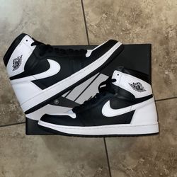 Jordan 1 Retro High OG Black White Size 12