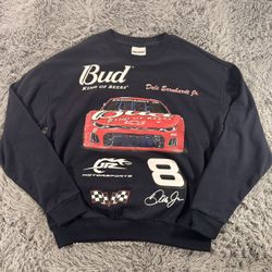 NASCAR Men's Black Sweatshirt Size medium