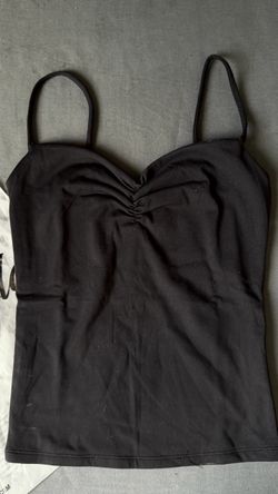 Black Spaghetti Strap Cami Top XS