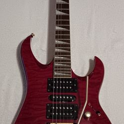 Raven West  with Floyd Rose/ Quilted Cherry Electric Guitar