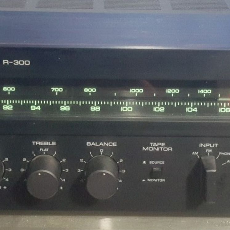 Yamaha R300 Stereo Receiver Yamaha Speakers.