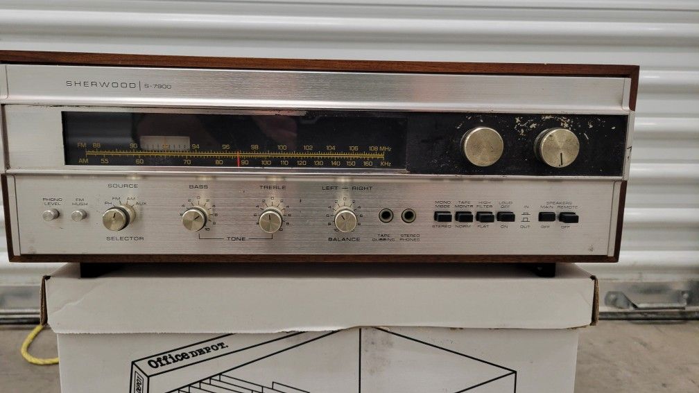 Vintage 1970s Sherwood S-7900 Stereo Receiver