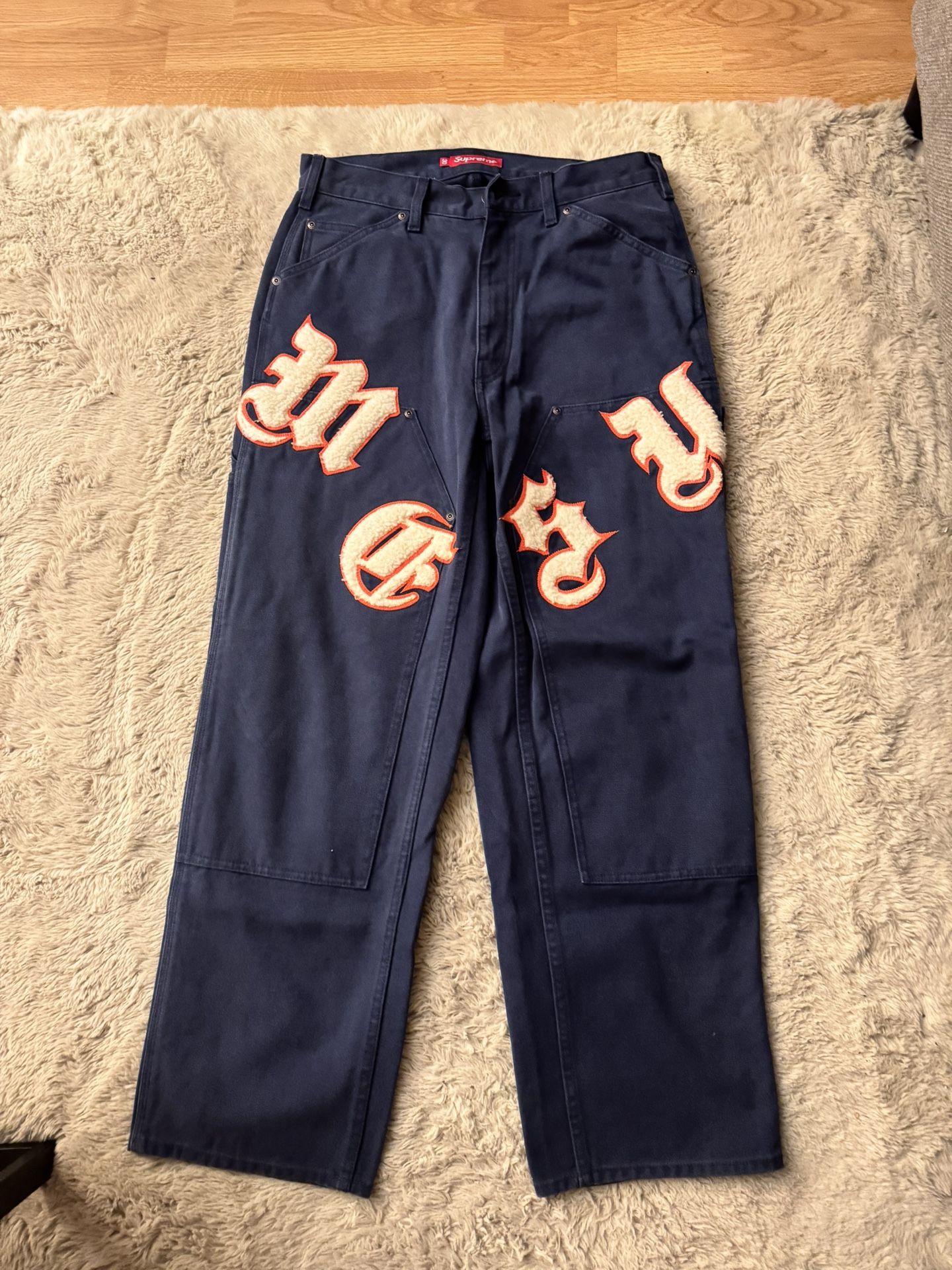 Supreme Old English Canvas Double Knee Pants