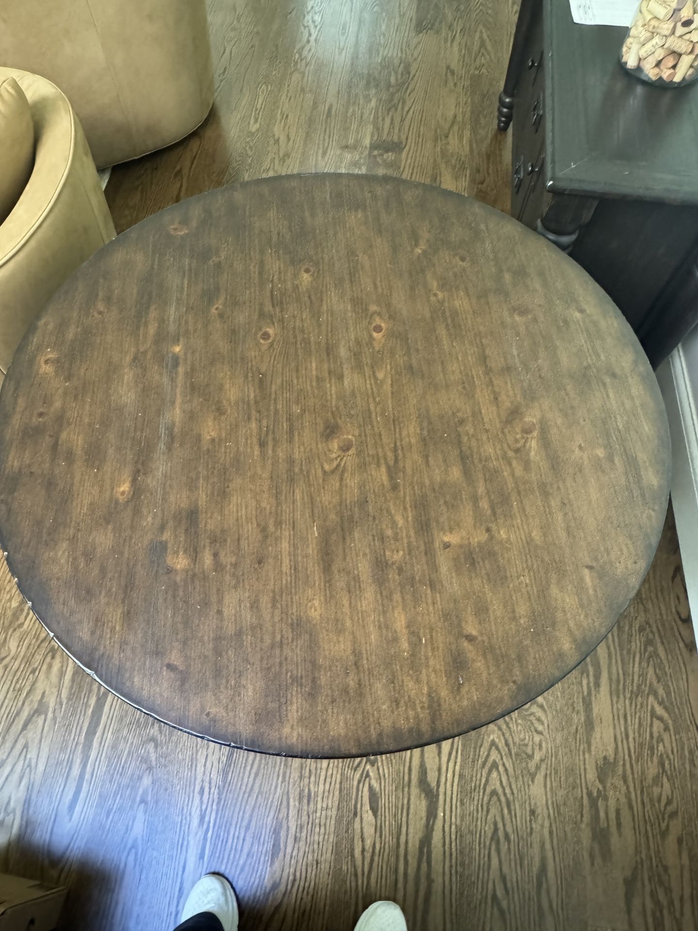 Pottery Barn Wood Side Table