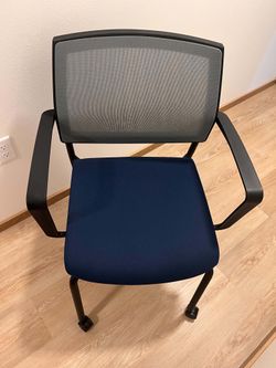 Office chair with wheels