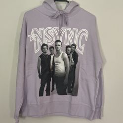 Juniors' NSYNC Hoodie Pullover Sweatshirt, Size Small