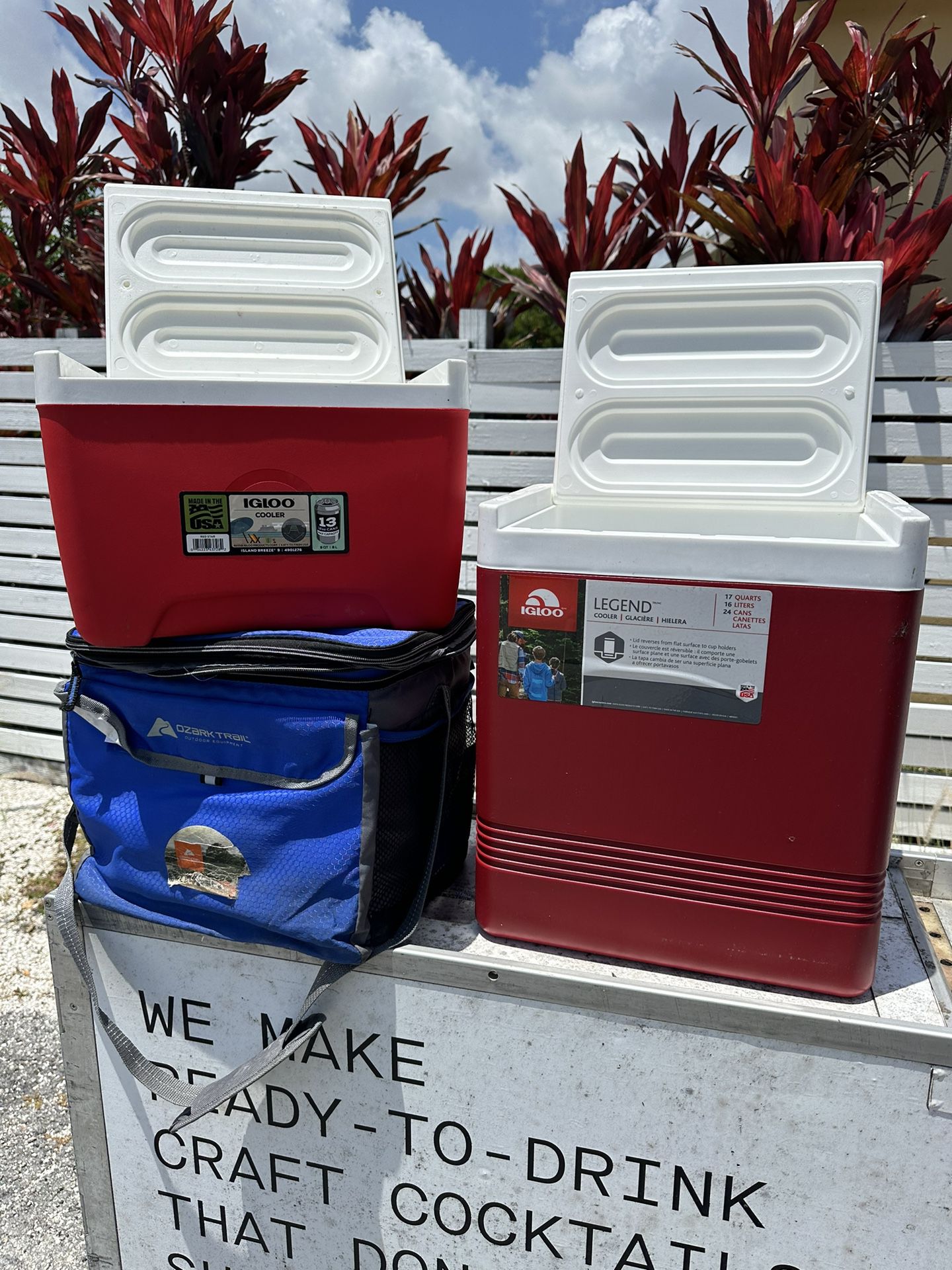 Lightly Used Small Coolers 