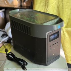 EcoFlow DELTA Max 2000 Portable Power Station EcoFlow DELTA Max 2000 Portable Power Station Backup Power from a Portable Battery for Appliances 2kWh S
