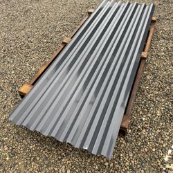 Metal sheet, panel & Metal construction & tall 12 feet 33’ width 24 Gauge Grey,