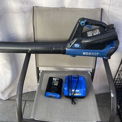 Kolbat 40v Blower, Battery n Charger Used