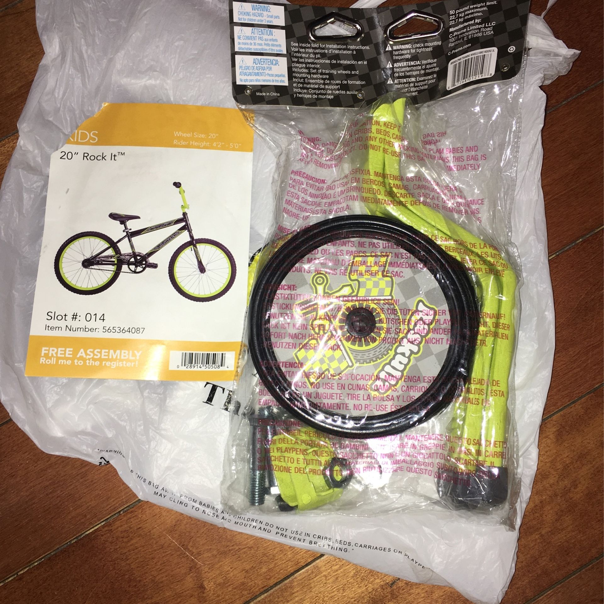 Training Wheels For Kids Bicycle