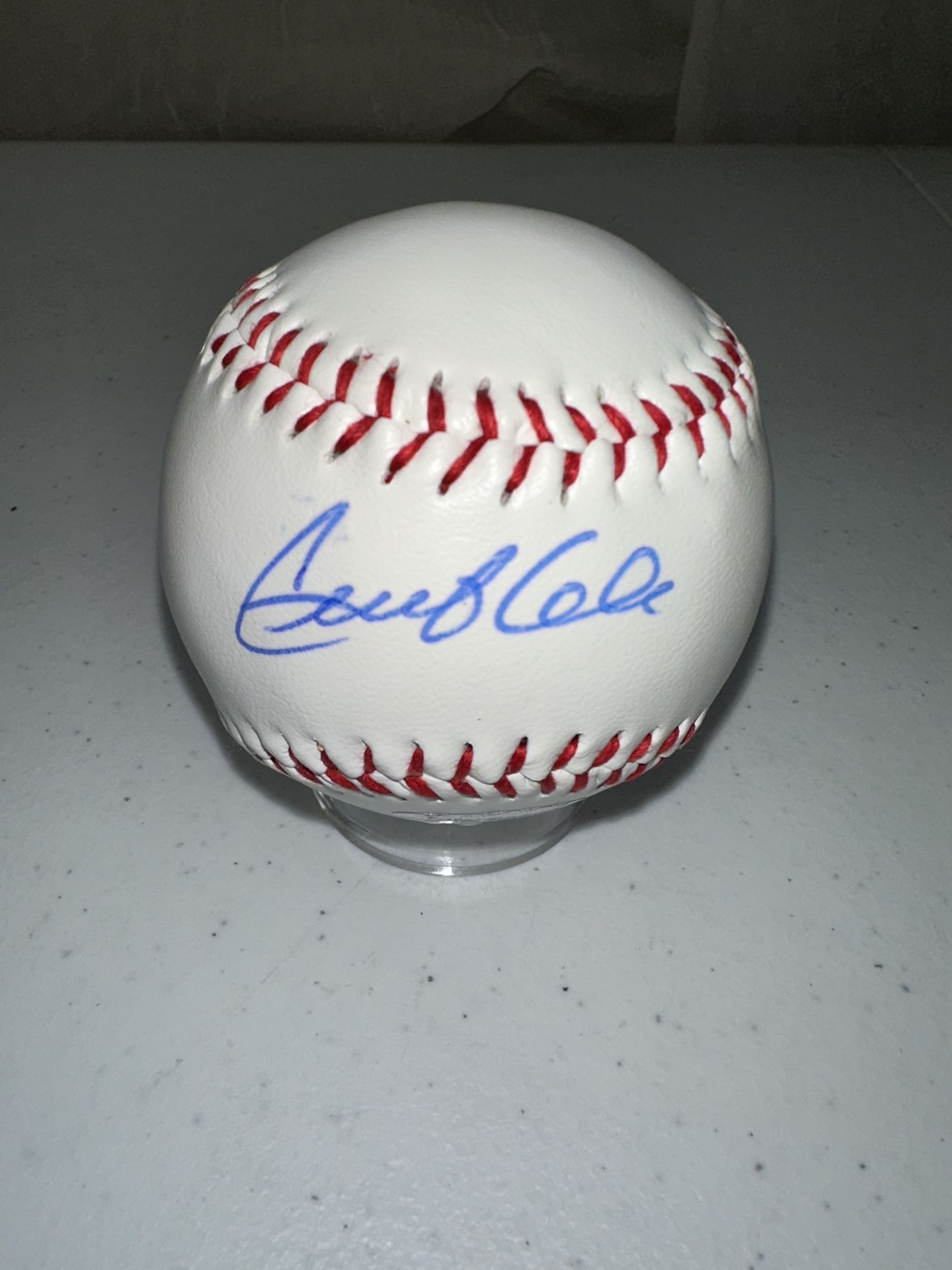 GERRIT COLE SIGNED NEW YORK YANKEES RAWLINGS AUTOGRAPHED BASEBALL W/COA 681