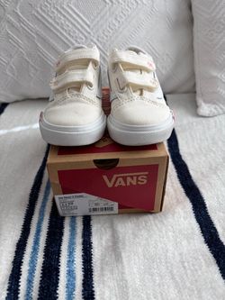Vans Old Skool V Flower Toddler Sneakers